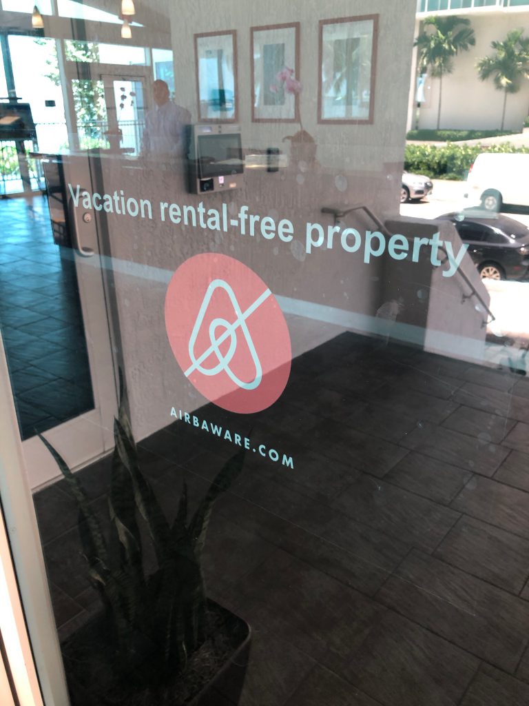 Airbnb-free homeowners